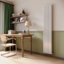 Delphi Accent White Vertical Designer Radiator
