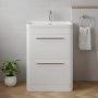 Hudson Reed Solar 600mm 2-Drawer Floor Standing Vanity Unit