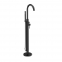 Hudson Reed Tec Single Lever Elite Mono Bath Shower Mixer Tap Freestanding - Matt Black