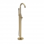 Hudson Reed Tec Single Lever Elite Mono Bath Shower Mixer Tap Freestanding - Brushed Brass