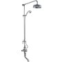 Hudson Reed Topaz Triple Exposed Mixer Shower with Shower Kit + Fixed Head + Tap Spout
