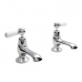 Hudson Reed Topaz Lever Bath Taps Pair - Chrome
