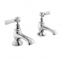 Hudson Reed Topaz Lever Bath Taps Pair - Chrome