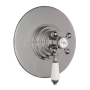 Hudson Reed Topaz Concealed Shower Valve Dual Handle - Brushed Pewter