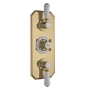 Hudson Reed Topaz Triple Concealed Shower Valve with Diverter - Brushed Brass