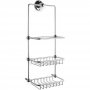 Hudson Reed Traditional Shower Tidy 3 Tier - Chrome
