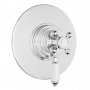 Hudson Reed Traditional Concealed Shower Valve Dual Handle - Chrome