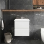 Hudson Reed Urban 500mm 2-Drawer Wall Hung Vanity Unit