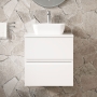 Hudson Reed Urban 500mm 2-Drawer Wall Hung Vanity Unit with Countertop