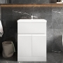 Hudson Reed Urban 600mm 2-Door 1-Drawer Floor Standing Vanity Unit