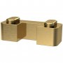 Hudson Reed Wetroom Foot and Wall Bracket - Brushed Brass