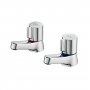 Ideal Standard Alto Basin Pillar Taps Pair Chrome