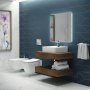 Ideal Standard Bathroom Mirror with Ambient Light and Anti-Steam 700mm H x 800mm W