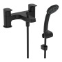 Ideal Standard Ceraplan Dual Control Bath Shower Mixer Tap - Silk Black