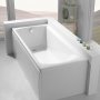 Ideal Standard Concept Single Ended Rectangular Bath 1700mm x 700mm 0 Tap Hole White