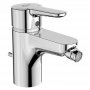 Ideal Standard Concept Blue Single Lever Bidet Mixer Tap with Pop Up Waste Chrome