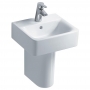 Ideal Standard Concept Cube Handrinse Basin and Semi Pedestal 400mm Wide 1 Tap Hole