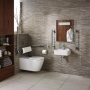 Ideal Standard Concept Doc M Pack with Wall Hung Disabled Toilet and 400mm Basin White
