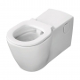 Ideal Standard Concept Freedom Elongated Rimless Wall Hung Toilet with Ring - White