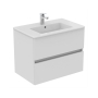 Ideal Standard Eurovit+ 700mm 2-Drawer Wall Hung Vanity Unit