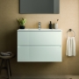 Ideal Standard Eurovit+ 800mm 2-Drawer Wall Hung Vanity Unit