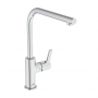 Ideal Standard Gusto L-Shape Kitchen Sink Mixer Tap - Chrome