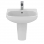 Ideal Standard I.Life A Basin and Semi Pedestal 500mm Wide - 1 Tap Hole