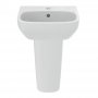 Ideal Standard I.Life A Basin and Semi Pedestal 400mm Wide - 1 Tap Hole