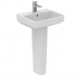 Ideal Standard I.Life B Basin and Full Pedestal 500mm Wide - 1 Tap Hole