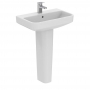 Ideal Standard I.Life S Compact Basin and Full Pedestal 600mm Wide - 1 Tap Hole