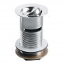 Ideal Standard Anti Theft Swivel Plug Waste, 80mm Tail Chrome - Slotted
