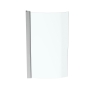 Ideal Standard Tempo Arc Curved Hinged Bath Screen 1400mm H x 820mm W - 5mm Glass
