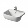 Ideal Standard Tempo Semi Countertop Washbasin 550mm Wide 1 Tap Hole