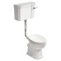 Ideal Standard Waverley Low Level Toilet with Cistern - Standard White Seat