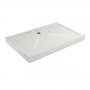 Impey Mendip Rectangular Shower Tray with Waste 1500mm x 710mm White
