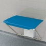 Impey Slimfold Shower Bench Sky Blue