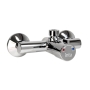 Inta Timed Flow Thermostatic Exposed Shower Mixer with Self Closing Cartridge - Chrome