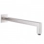 JTP Inox Square Wall Shower Arm 400mm - Stainless Steel