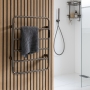 JTP Aero Dry Electric Designed Heated Towel Rail