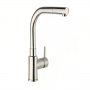 JTP Apco Mono Kitchen Sink Mixer Tap Pull-Out Spout - Stainless Steel