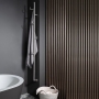 JTP Flo Dry Electric Stainless Steel Vertical Bar Towel Rail