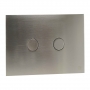 JTP Metal Pneumatic Dual Flush Plate - Stainless Steel