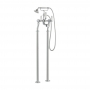 JTP Grosvenor Lever Freestanding Bath Shower Mixer Tap with Shower Kit - Chrome