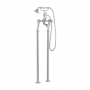 JTP Grosvenor Pinch Freestanding Bath Shower Mixer Tap with Kit - Chrome