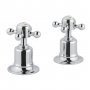 JTP Grosvenor Cross Panel Valves Pair - Chrome