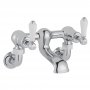 JTP Grosvenor Wall Mounted Bath Filler Tap Lever Handle - Chrome