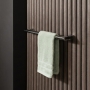 JTP Ora 600mm Dry Electric Stainless Steel Bar Towel Rail