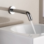 JTP Sensor Wall Spout Mains / Battery Operated Basin Mixer Tap - Chrome