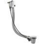 JTP Slimline Exofil Bath Filler with Pop Up Waste 600mm - Chrome