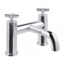 JTP Solex Bath Filler Tap Pillar Mounted - Chrome